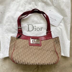 DIOR y2k Diorissimo street chic trotter shoulder bag